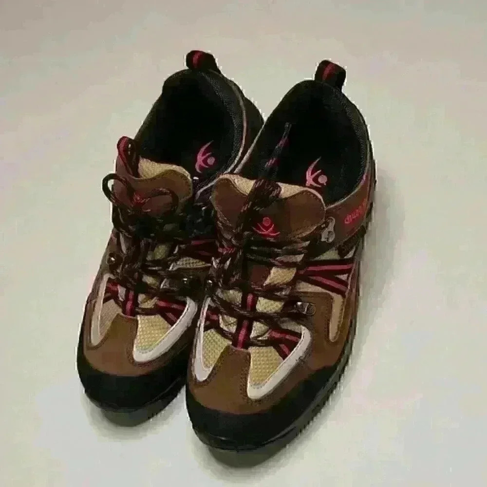 CHUNG SHI Rocker Toning Hiking Walking Leather Shoes Boots Women's US Size 7.5